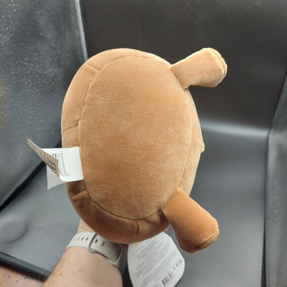 NWT 10" Squishmallow Kellytoy Plush BENNY Bigfoot Yeti Brown SOFT Glitter Hair - Picture 4 of 6